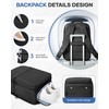 vivatote Vacuum Backpack Travel for Women Men, Airline Approved Vacuum