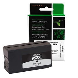 Clover Remanufactured High Yield Black Ink Cartridge for HP F6U19AN HP 952XL