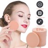 12 Pcs Makeup Sponges,Facial Sponges for Washing Face,Dry Wet Use