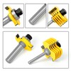 MEIGGTOOL 1/2 Inch Shank Slot Cutter Router Bit Set -