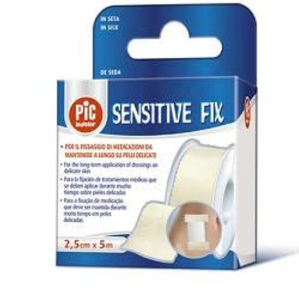 CEROTTO IN ROCCHETTO PIC SENSITIVE FIX SETA 5X500 CM CON