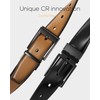 CHAOREN Mens Belts Leather - 1.25" Reversible Belts for Men