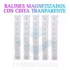 Productos comerciales mx Balines Con Cinta Tranparente Auriculoterapia 100 Piezas