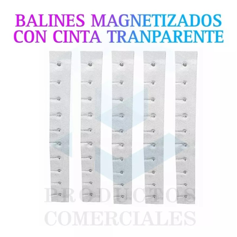 Productos comerciales mx Balines Con Cinta Tranparente Auriculoterapia 100 Piezas
