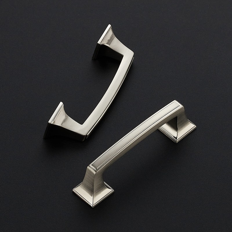 Ravinte 10 Pack Kitchen Cabinet Handles Drawer Pulls Brushed Nickel