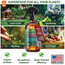 GARDENERA Professional Organic Liquid Kelp Spray for ZAMIOCULCAS Plants - 8 oz - Ready-to-Use Fully Organic Seaweed & Kelp Fertilizer Mist