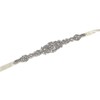 Rhinestone Wedding Dress Belt Elegant Waistbelt Clothes Accessories for Bride