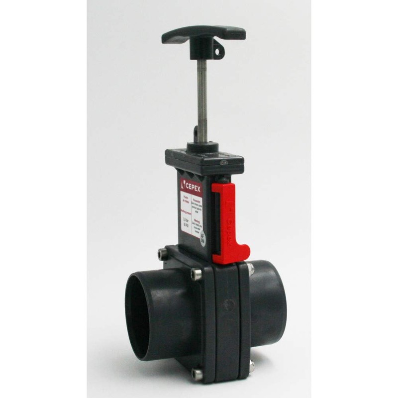 Osaga PVC Gate Valve Cepex 50 mm Diameter