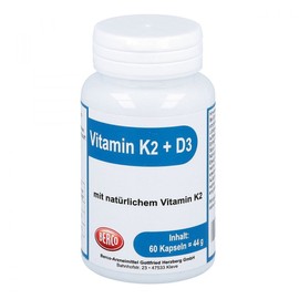VITAMIN K2+D3 Berco Kapseln 60 St