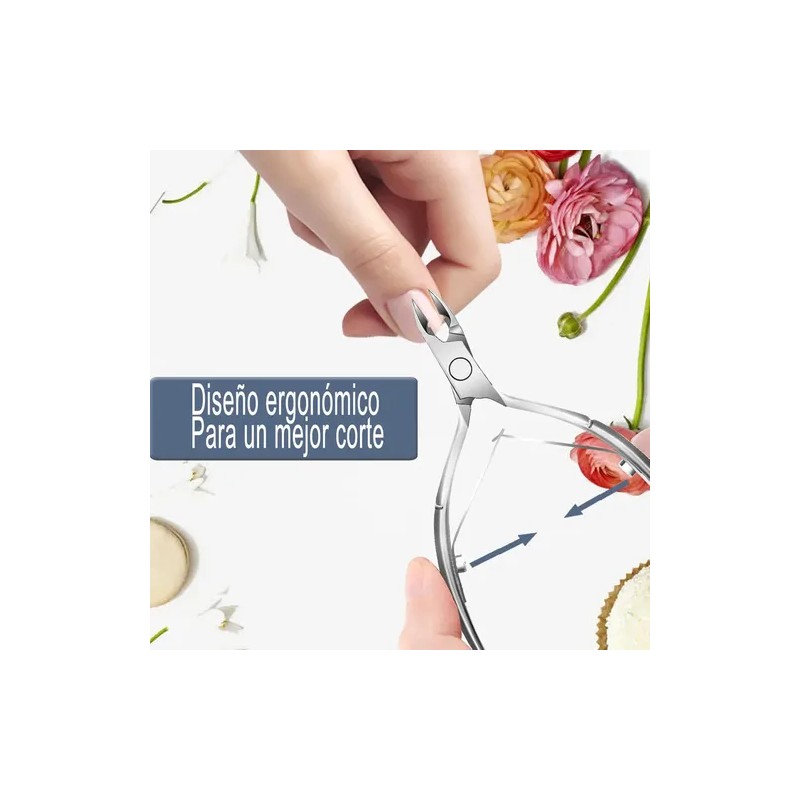 SHINETOUR Stainless Steel Nail Cuticle Pliers Pedicure Pliers Alicate Para