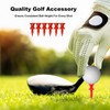 hzfengsheng Red Golf Tees Plastic Golf Tees Golf Pegs for