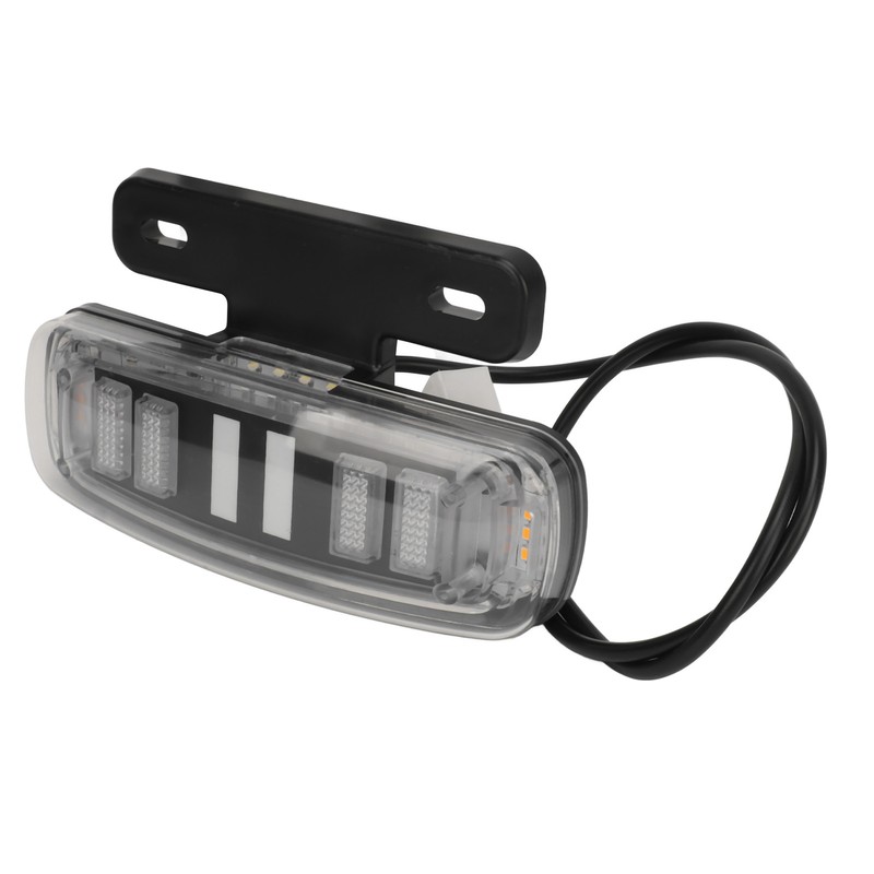 12V Motorcycle Tail Light Brake Turn Signal Light with License