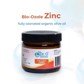Dr.O Solutions Bio-Ozole ZINC  Fully Ozonated Oil with Zinc Oxide Herpes Skin Treatment