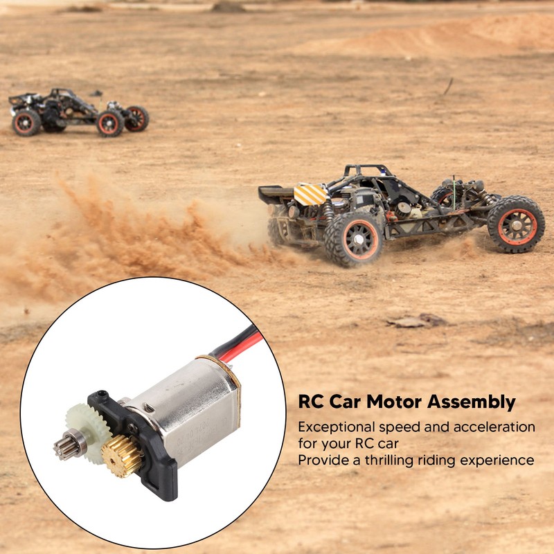 RC Car Motor Assembly Set Aluminium Alloy Remote Control Car