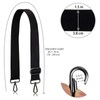 Allzedream Strap for Handbag, Adjustable Bag Straps, Wide Shoulder Bag,