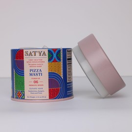 Satya Blends Indian Seasoning - Pizza Masti, Herby, Garlic, Vegan, Gluten Free, Farm to Spice, Low Soduim, Dye Free, Women Owned, Minority Owned (2.12oz)