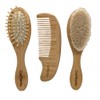 Kit de Cepillos de Bambú Para Bebé - 3 Piezas