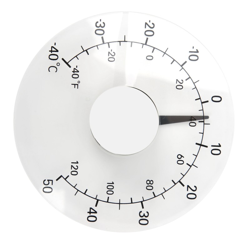 Outdoor Thermometer Adhesive Transparent Window Door Greenhouse Temperature Monitor Tester