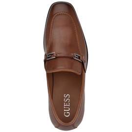 Guess Men's HAMMY Loafer, Cognac 210, 12