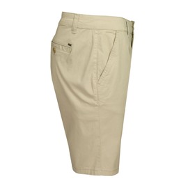 Xact Men's Cotton Stretch Chino Shorts (Stone) 44