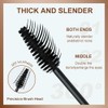 2025 New Waterproof Silk Fibre Thick Lengthening Mascara, Iron Wand