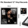 efunny 4-Pack Vinyl Record Display Frame for Wall Mount &