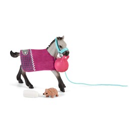 SCHLEICH Horse Club, 6-Piece Playset, Horse Toys for Girls and Boys 5-12 Years Old Playful Foal