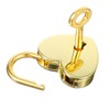 HJZHII Heart Lock, 2 Pcs Heart Shaped Lock Hearts Locks