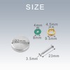 TKY Cosmetic Screws, Decorative Screws, Plate, Cover, Cap, Fixing, Decorative,