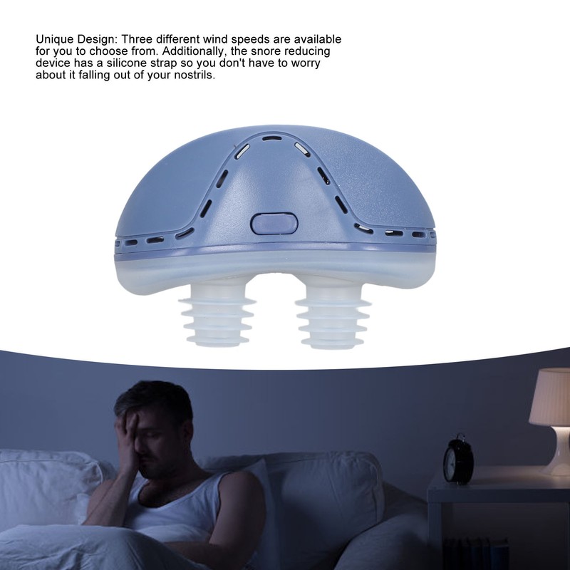 Electric Prevent Snoring Device Adjustable USB Rechargeable Portable Mini Snoring