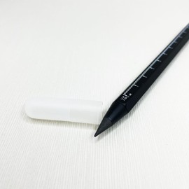 The New Infinity Pencil with Touchscreen and Ruler - Infinite Tip Pencil, Up to 20 km Writing as 200 Classic Pencils, Gift Idea, Design Gadget (Black)
