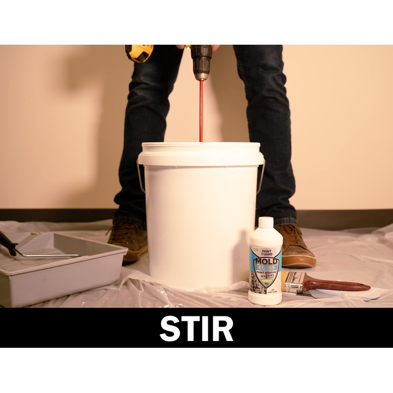 Paint-Guard Mold and Mildew Defense Paint Additive (5 Gallon Treatment)