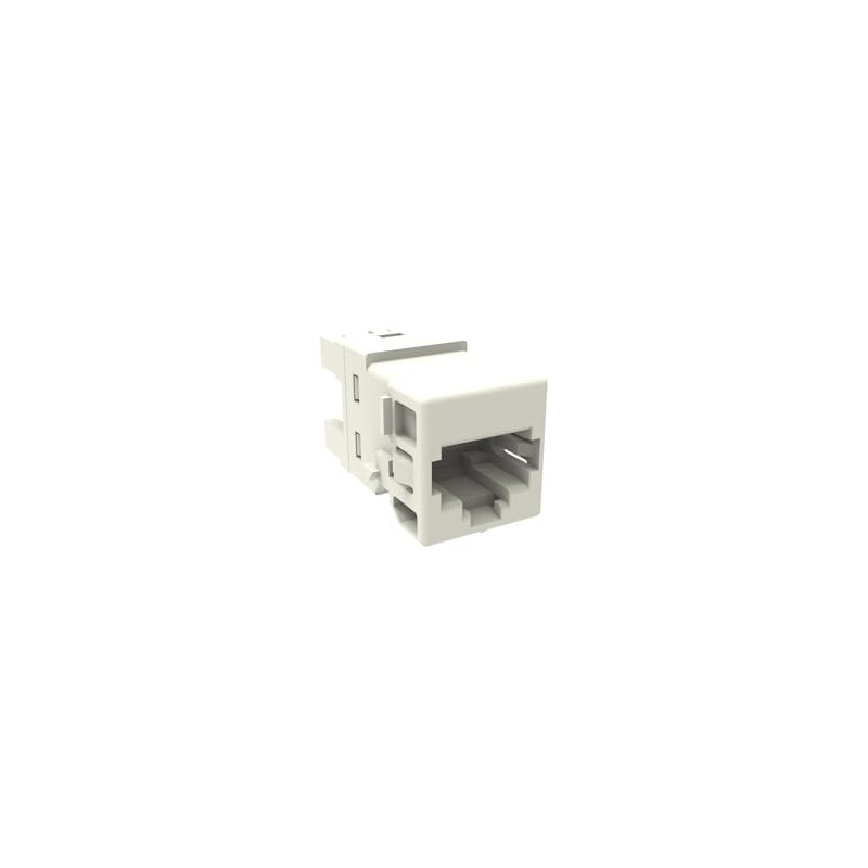 UNJ600-WH - Uniprise UNJ600 Category 6 U/UTP Information Outlet, white