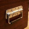 8 Pack 124mm Spring Loaded Case Handle, Folding Pull Handle,