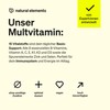 natural elements Multivitamin - 365 Vegan Tablets - Yearly Supply