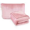 Travel Blanket 2 in 1 with Soft Pillowcase for Men