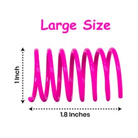 Shizhoo Cat Spring Toy, 30 Pcs Cat Kittens Toys Plastic Colorful Coil Spiral Springs for Swatting, Biting, Hunting, and Active Healthy Play Interactive Toys Indoor Cats