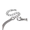 Wigo Figments Women's Big Cross Necklace, Accessory, Silver Access, Gift,