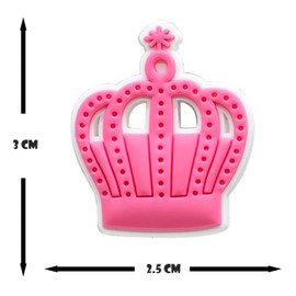 Crown Tiara Badge Reel ID Holder Accent Chain Badge Clip Yazzle Dazzle Set of 2 Nurse Doctor