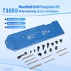 71600 Manifold Drill Template Kit fit for Ford 4.6L/5.4L/6.8L V10