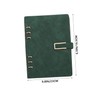 Operitacx Top Spine Notebook Men Work Office School Notebook Agenda