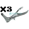 3 Pcs Superior Instruments Killian Nasenspeculum 14cm Blade 50mm Stainless