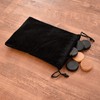 26 Small Crokinole Discs with a 5x7 Velvet Pouch -