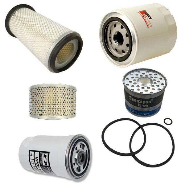 RAParts Maintenance Service Filter Kit Fits International Harvester 484 574