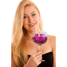 In My 30s Era Wine Glass - 30th Birthday Gift For Her - 30 Year Old Birthday Decorations For Women, Funny 30 Bday Gifts Idea For Women, Friends, Daughter, Sister - Turning 30 Present.