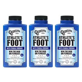 Vitonus Quinsana Athlete's Foot Powder, 3-Ounce Bottle (3)
