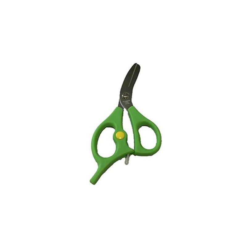 Portable Meal Scissors, Meat Scissors, Edible Scissors, Green