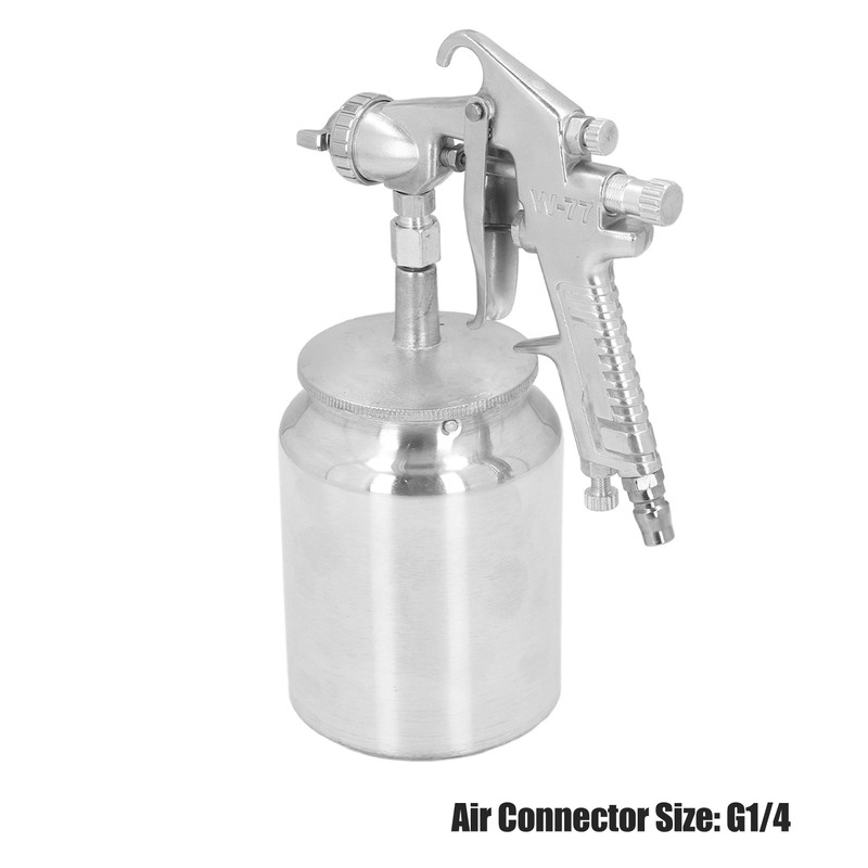 G1/4 Air Painter High Atomization Siphon Feed Pneumatic Paint Sprayer