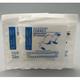 American Orthodontics 3 Black-Footed Ferret American Orthodontics Elastics Dental Rubber Bands Braces