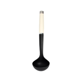 KitchenAid - Ladle, Heat Resistant Nylon Ladle, Safe for Nonstick Cookware (Almond Cream)